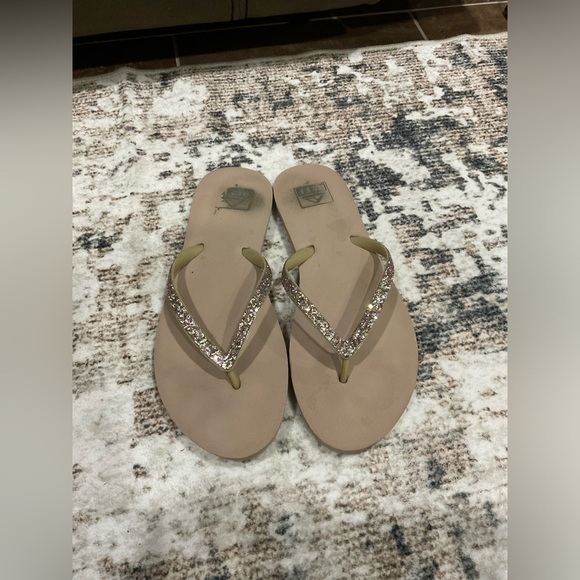 Women’s Reef Sandals Flip Flops Cushion Stargazer - Picture 1 of 2